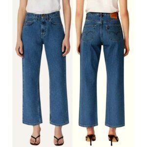 Levis 565™ Classic Blue Loose Fit Wide Leg Vintage Denim Jeans Women's W32 L36